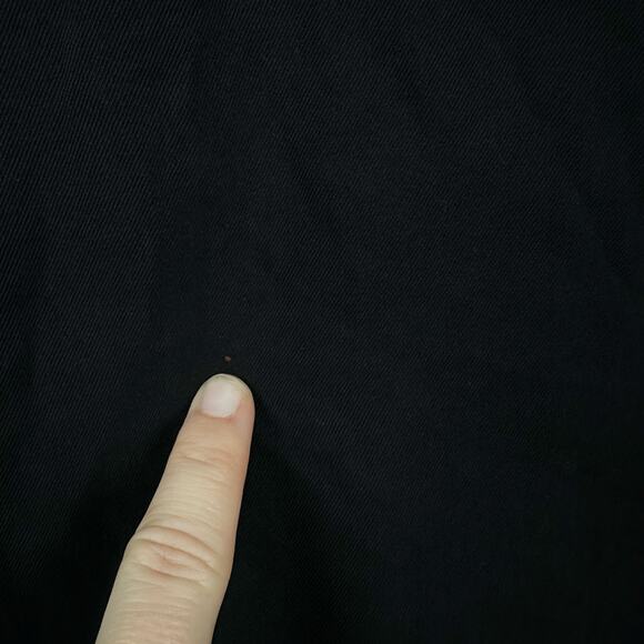 Nat Nast Retro "Diamonds Are Forever" Size XL Black Tan Camp Collar 100% Silk - Picture 8 of 8